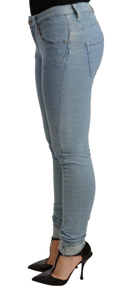 Authentic Acht slim fit denim jeans with PUSH UP D90 design for a flattering figure