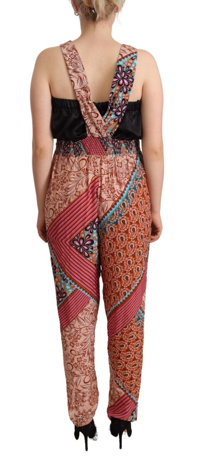 Versatile and sophisticated PINKO jumpsuit in stunning multicolor design