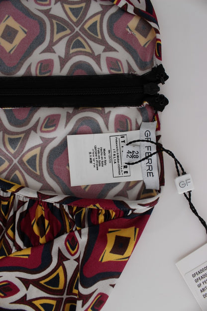  Elegant and eye-catching GF Ferre Chic Multicolor Cocktail Dress