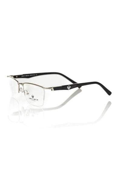 Sleek metal frame eyeglasses by Frankie Morello for a fashion-forward statement