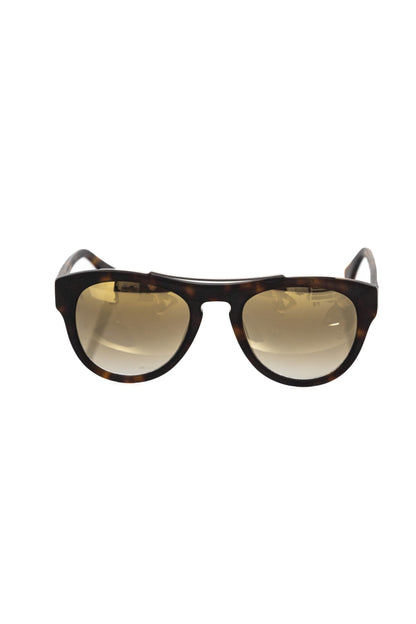 Wayfarer sunglasses with Havana frame and champagne lenses for men