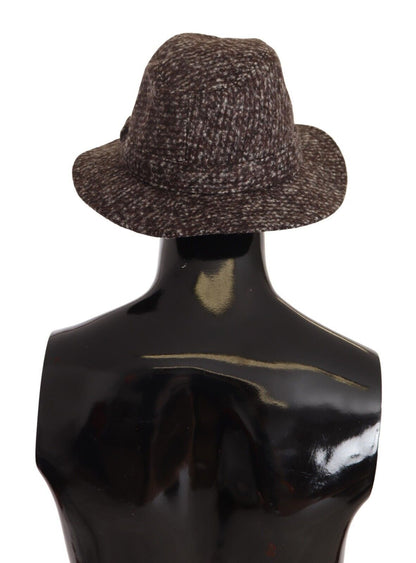 New accessory with original tags and box, featuring a timeless wide brim design
