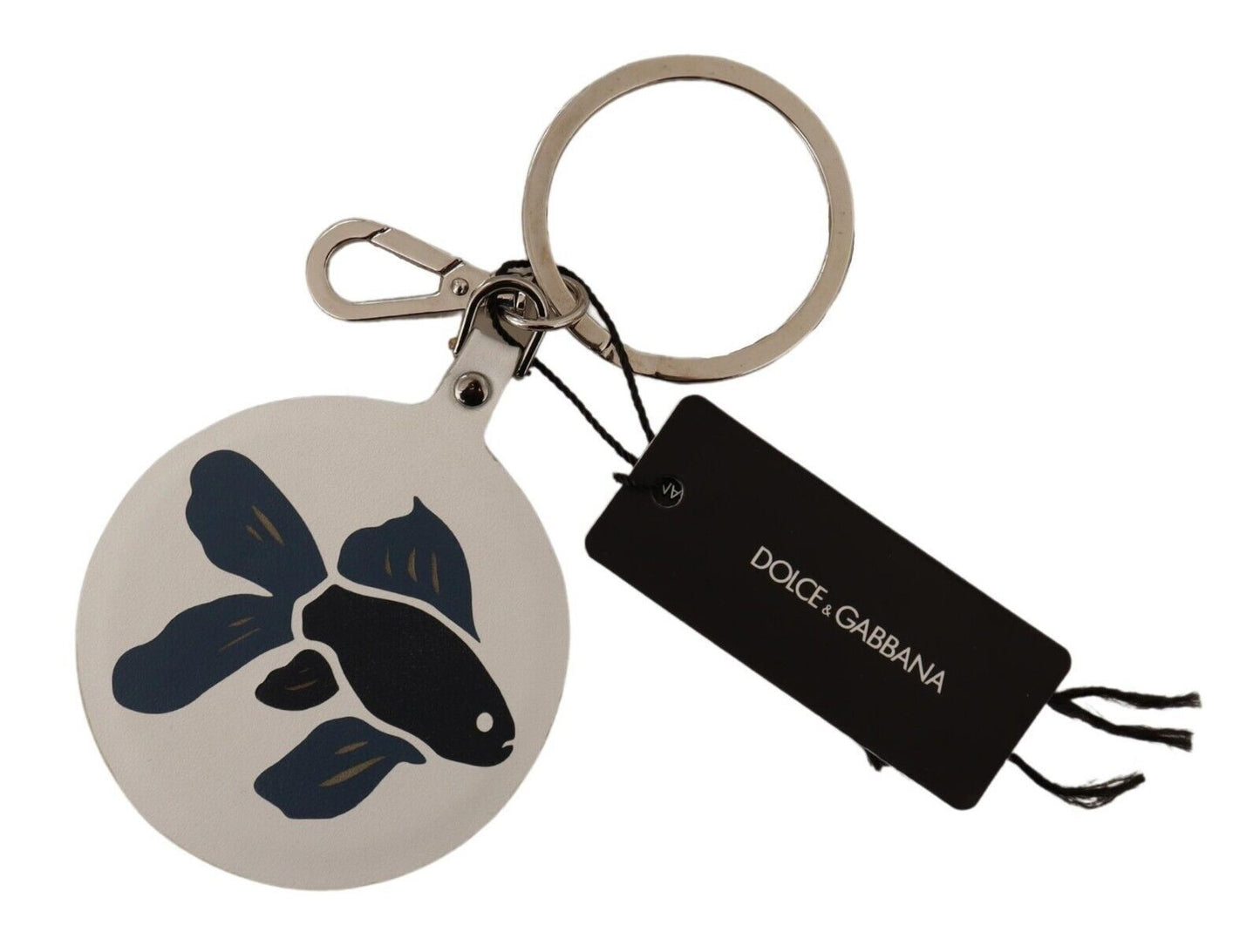  Premium 100% leather keychain made in Italy 