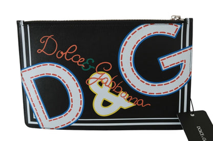 Luxurious Italian-crafted coin wallet with DG print