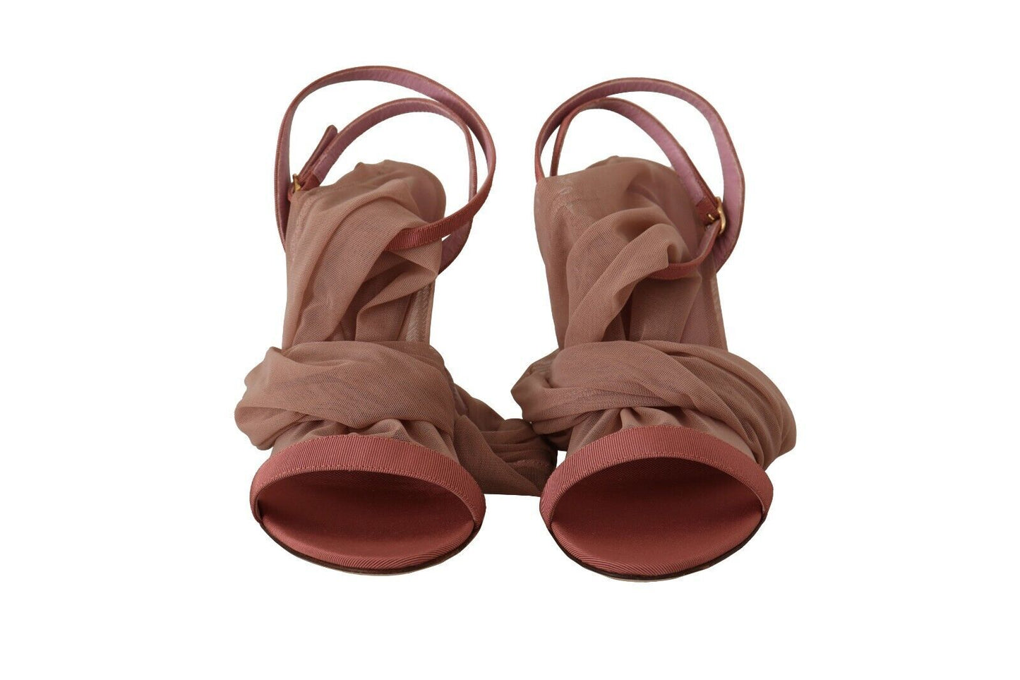Elevate your look with these exquisite, brand new ankle strap sandals