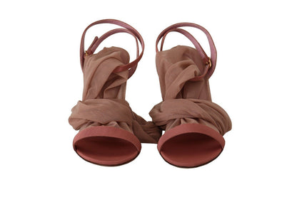 Elevate your look with these exquisite, brand new ankle strap sandals