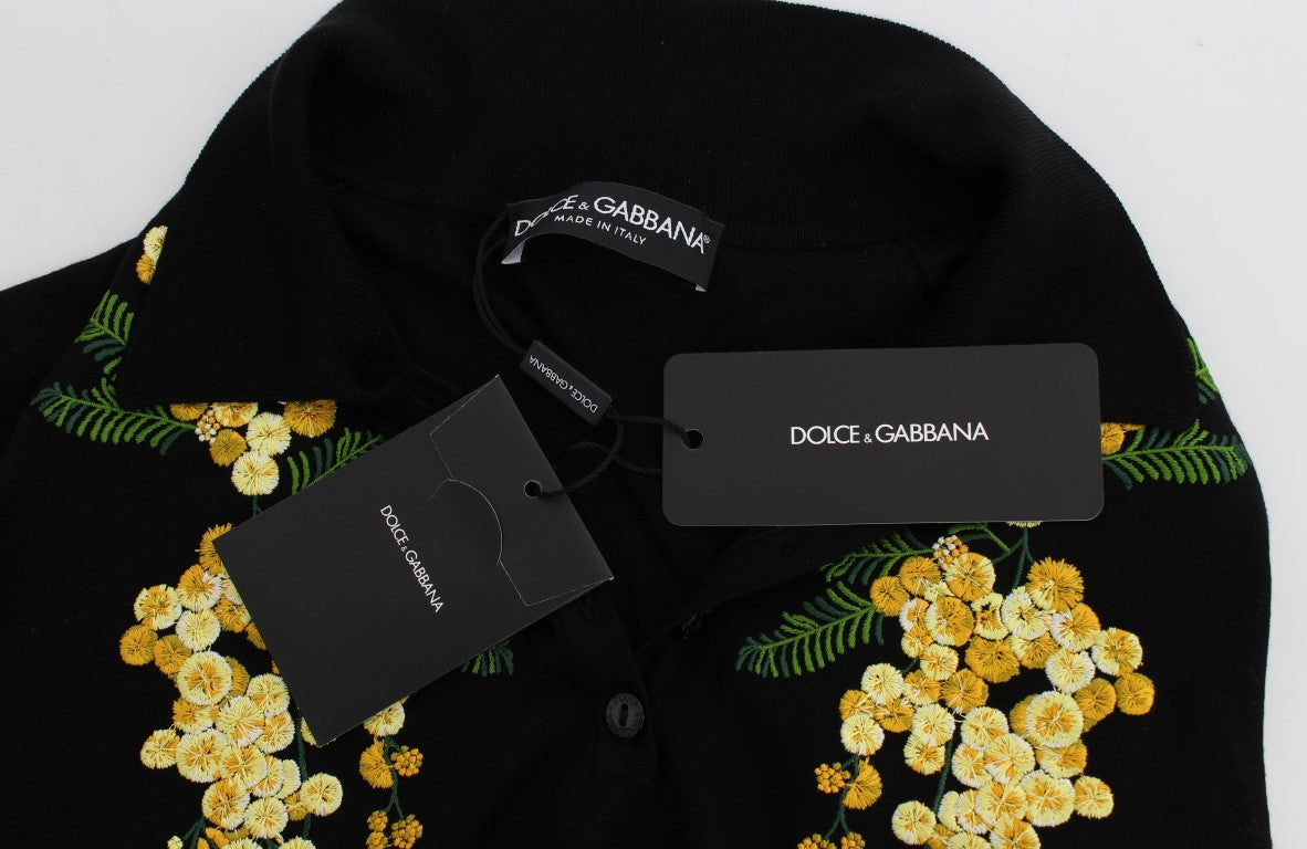 Stunning 90% silk and 10% viscose material in a sophisticated black color