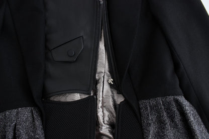 Exquisite black and gray Blazer Jacket from KAALE SUKTAE perfect for formal events or stylish day at the office