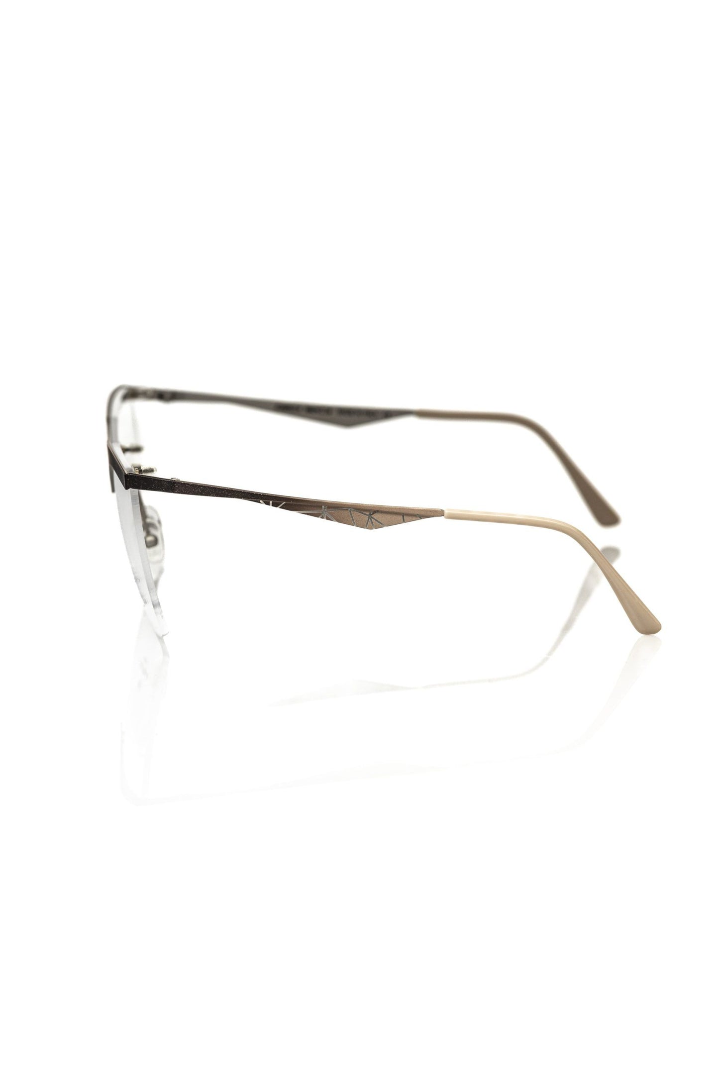 Frankie Morello Gold Metallic Women Frame - Stylish and modern eyewear for women