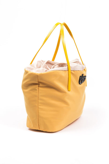 BYBLOS Women’s Shopping Handbag in electrifying yellow color