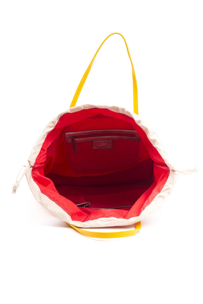 BYBLOS Women’s Handbag made of meticulous blend of fabric and synthetic leather