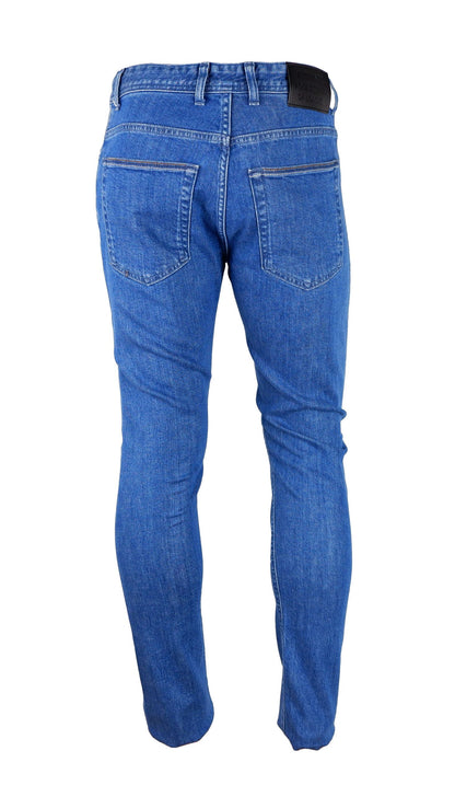 Light blue cotton men jeans by Aquascutum, perfect for casual wear