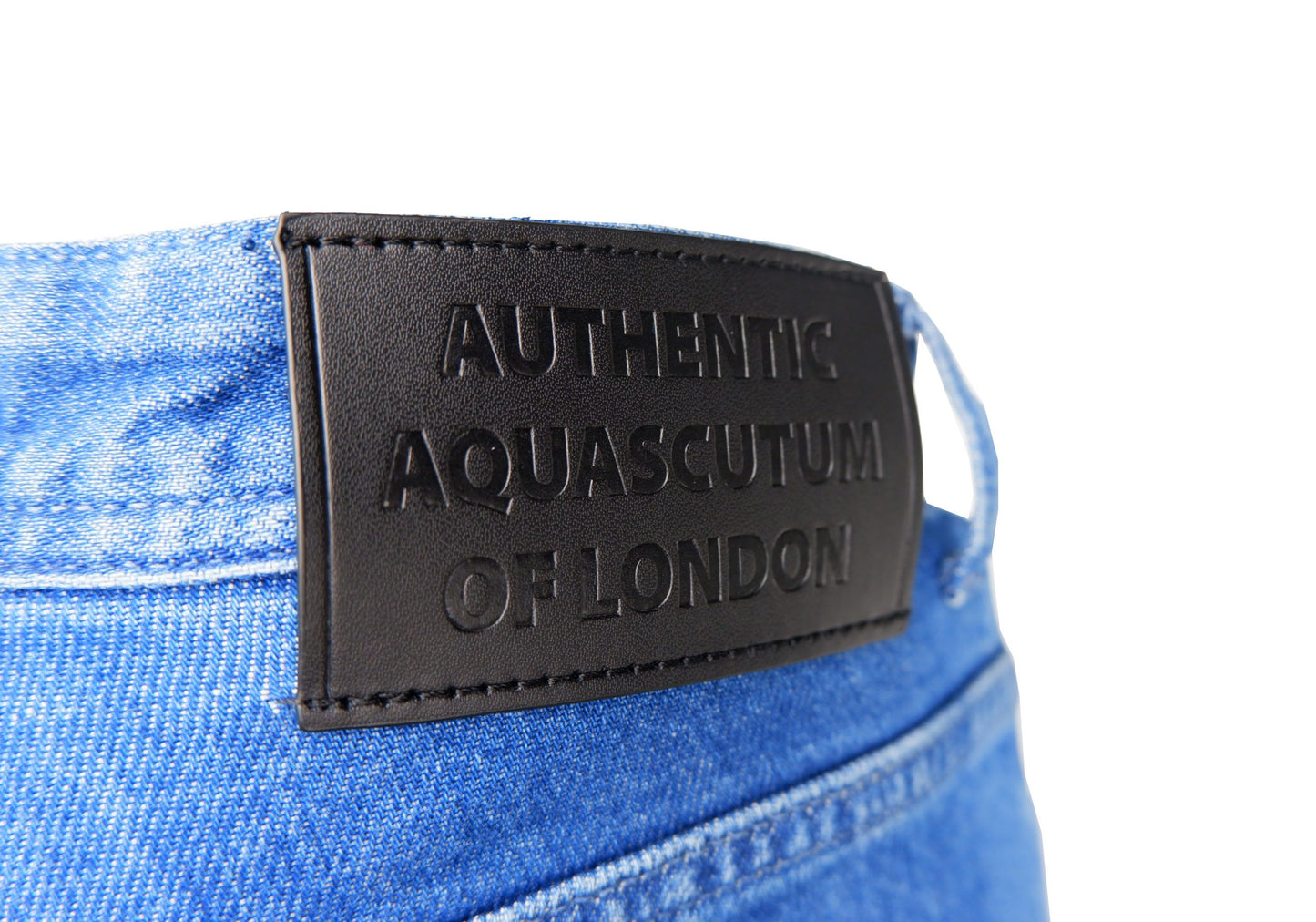 Aquascutum Light Blue Cotton Men Jeans - Stylish and comfortable denim for men