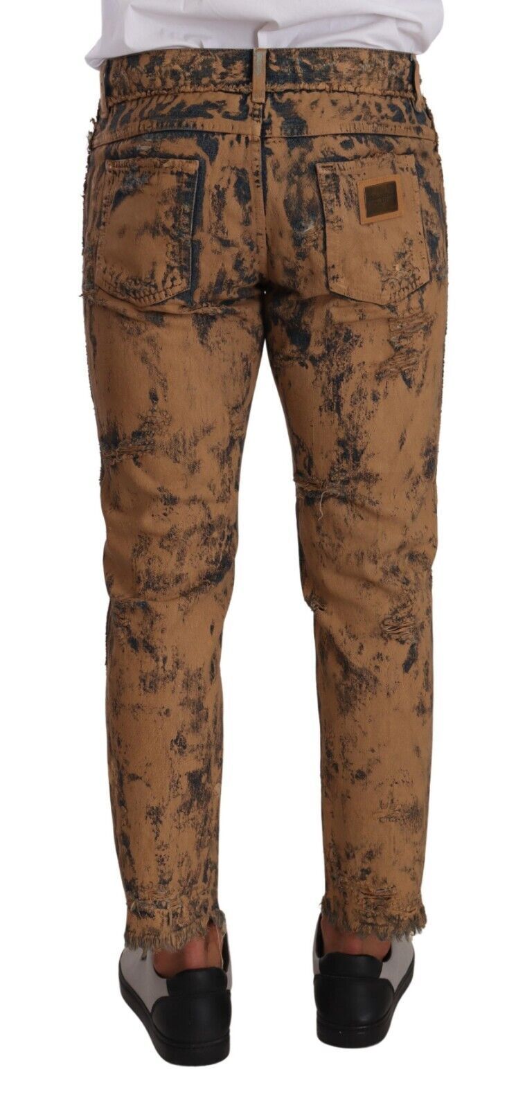 Italian-crafted, regular fit denim trousers for effortless style and fine craftsmanship