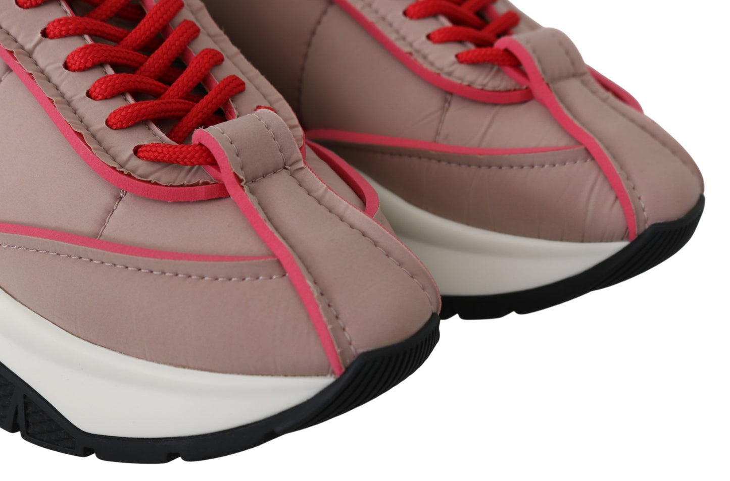 Stylish and luxurious Jimmy Choo sneakers with Red accents