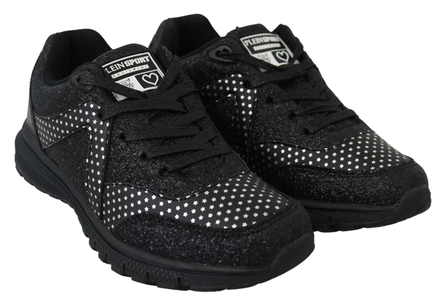 Plein Sport Elegant Black Runner Jasmines Sport Shoes with original box