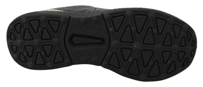 Plein Sport Exquisite Black Runner Gisella Sports Sneakers with durable rubber sole