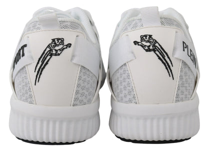 Robust Rubber Sole Plein Sport Men's Sneakers with Signature Logo