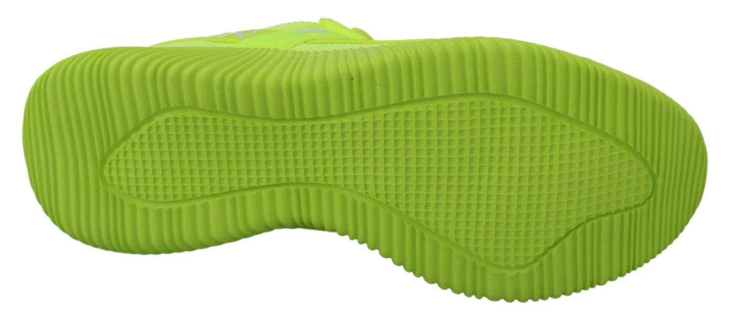 Plein Sport yellow Carter sport sneakers with electrifying design and comfort