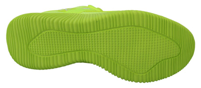 Plein Sport yellow Carter sport sneakers with electrifying design and comfort