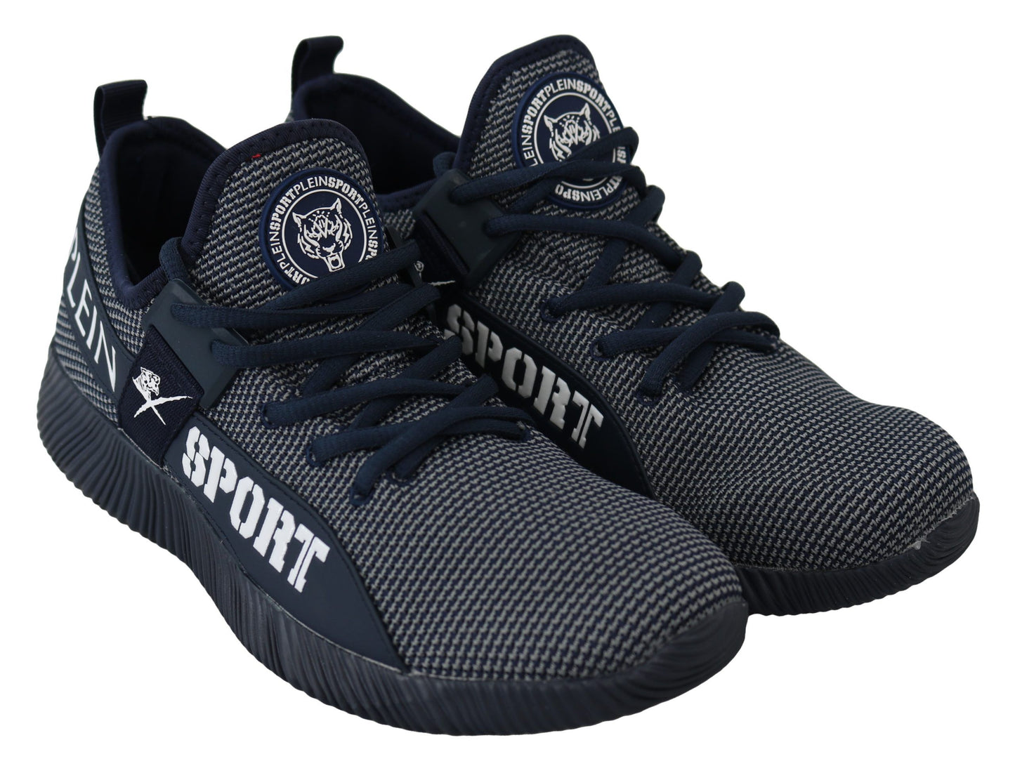 Carter Sport Sneakers in exclusive Blue Indaco colorway with Plein Sport logo