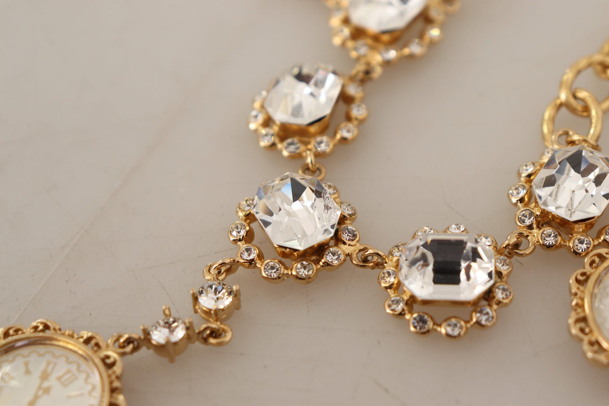 Dolce & Gabbana Elegant Timeless Statement Necklace