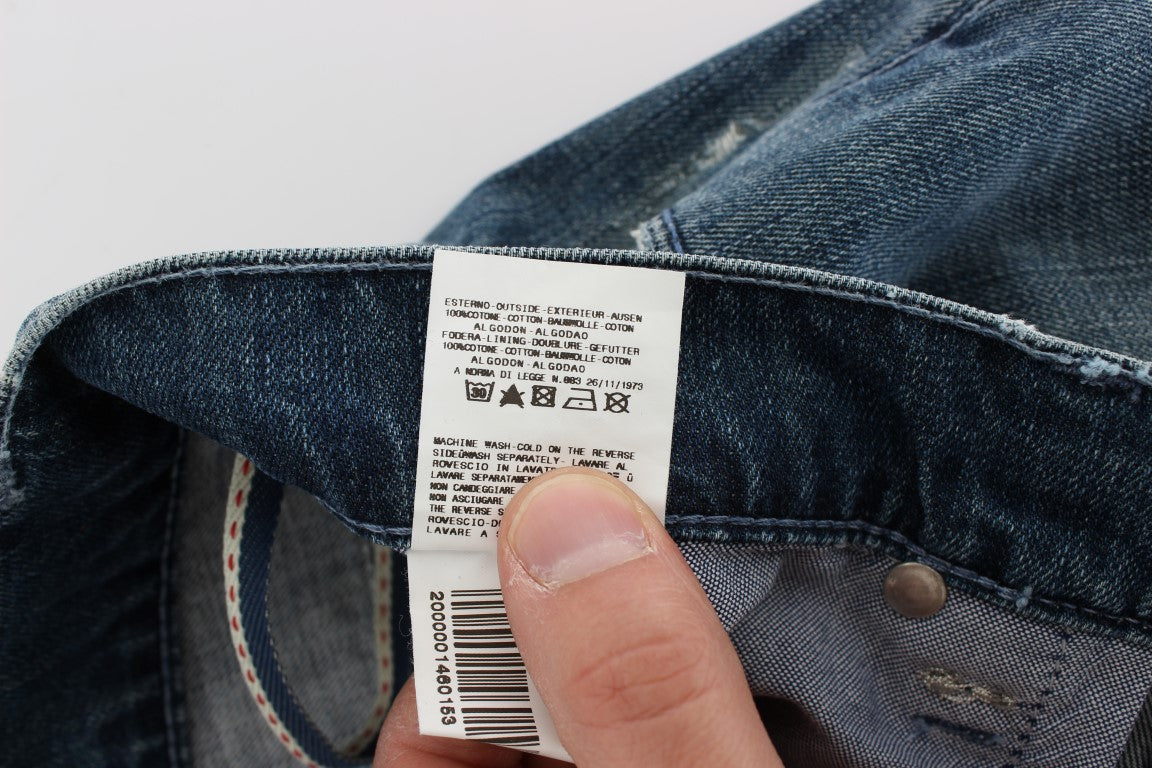 Elegant Regular Fit Blue Wash Denim by Acht, perfect for any occasion