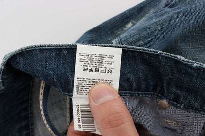 Elegant Regular Fit Blue Wash Denim by Acht, perfect for any occasion