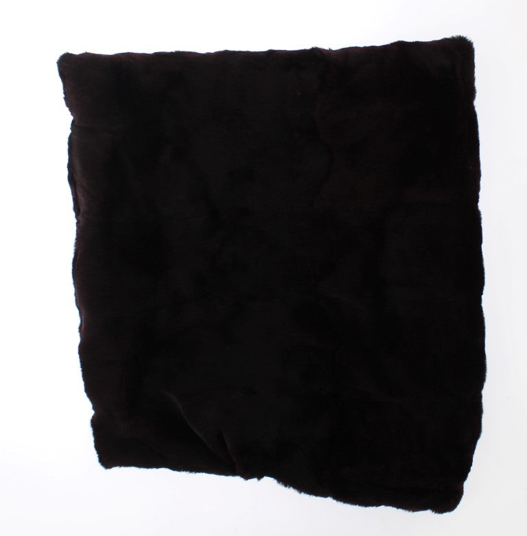 Dolce & Gabbana Weasel Fur Hooded Scarf