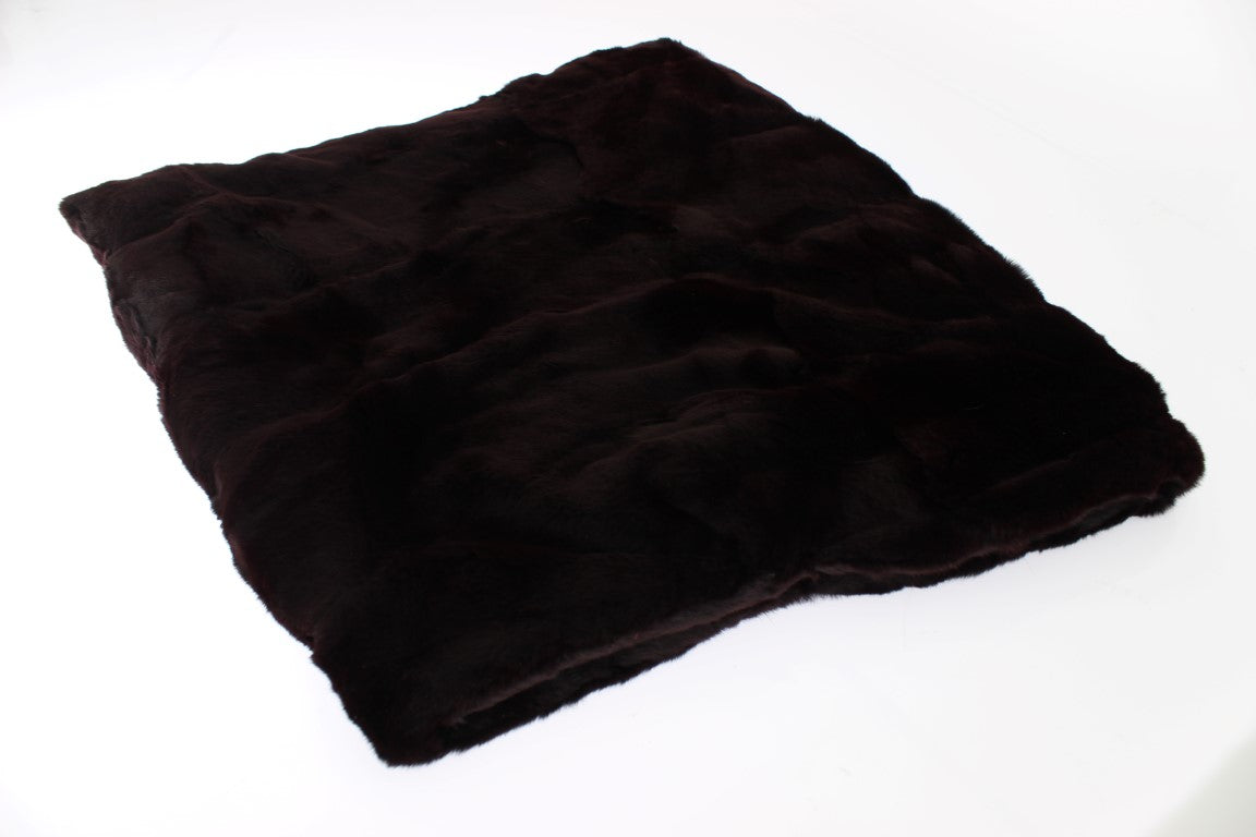 Dolce & Gabbana Weasel Fur Hooded Scarf