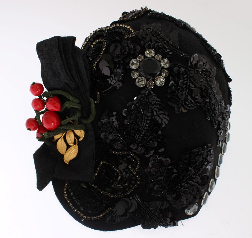 Black cloche hat that promises to elevate any outfit