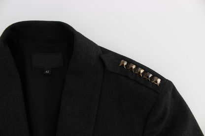 Brand new Exte blazer jacket with logo and impeccable style from Italy