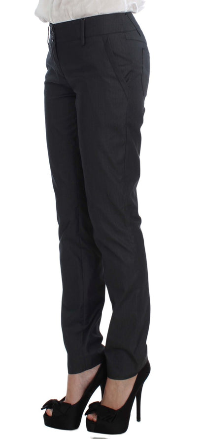 High fashion Exte suit crafted for comfort and style, with logo details