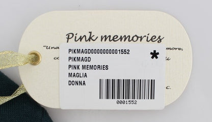 Classic and On-Trend Green Cardigan Sweater from PINK MEMORIES