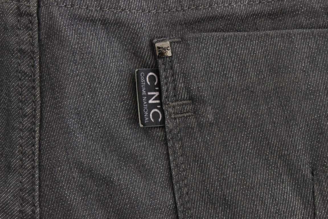 Versatile addition to any wardrobe with CoSTUME NATIONAL's gray slim-fit jeans