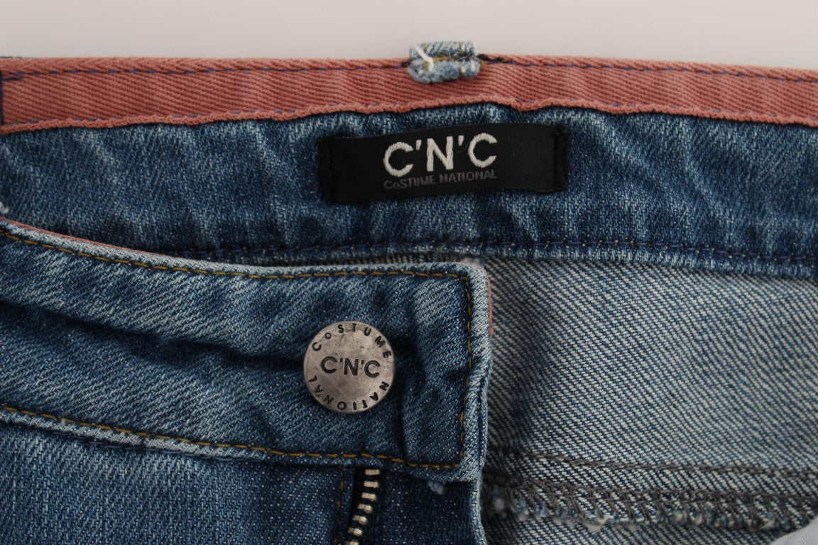 Stylish and comfortable blue jeans with a perfect stretch