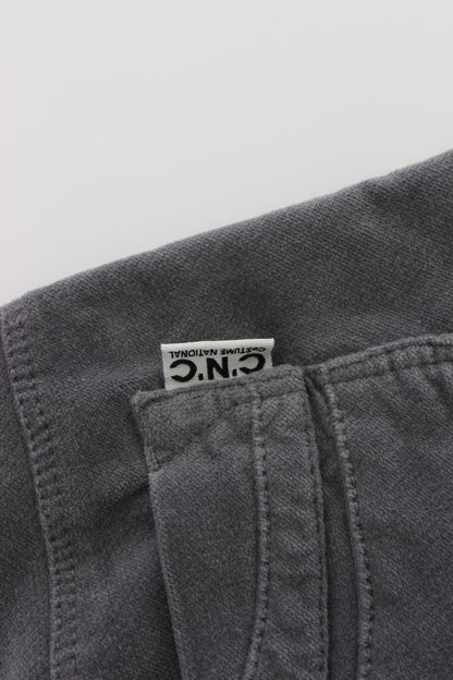Costume National Sleek Super Slim Gray Jeans - High Fashion Denim