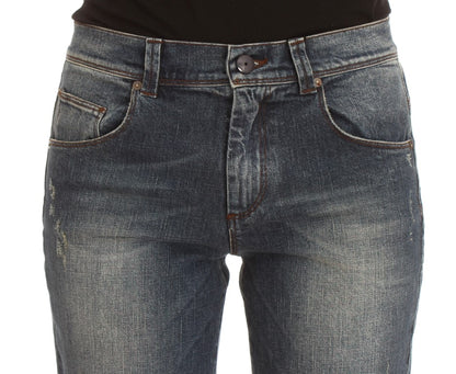 Vibrant blue wash perfect for versatile styling