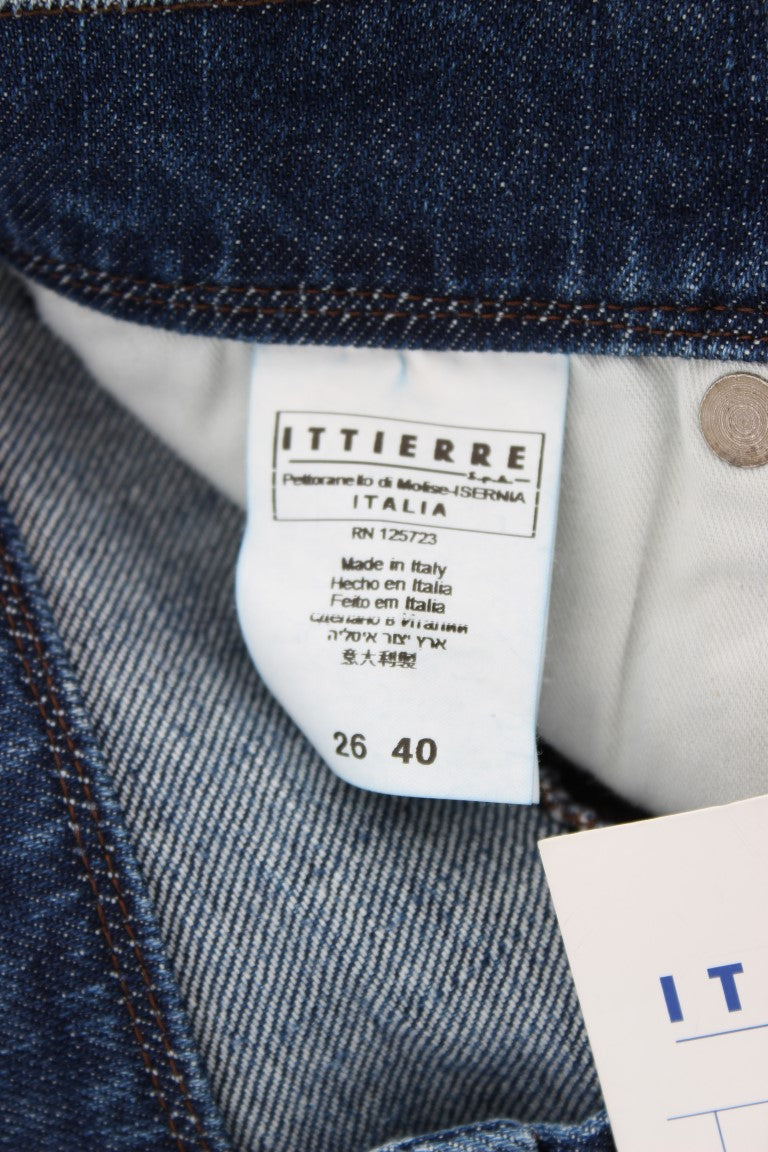 Ermanno Scervino jeans made from 99% cotton and 1% Polymer for durability and stretch