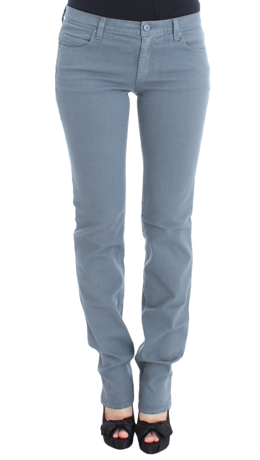 Ermanno Scervino blue slim fit bootcut denim with tags 
