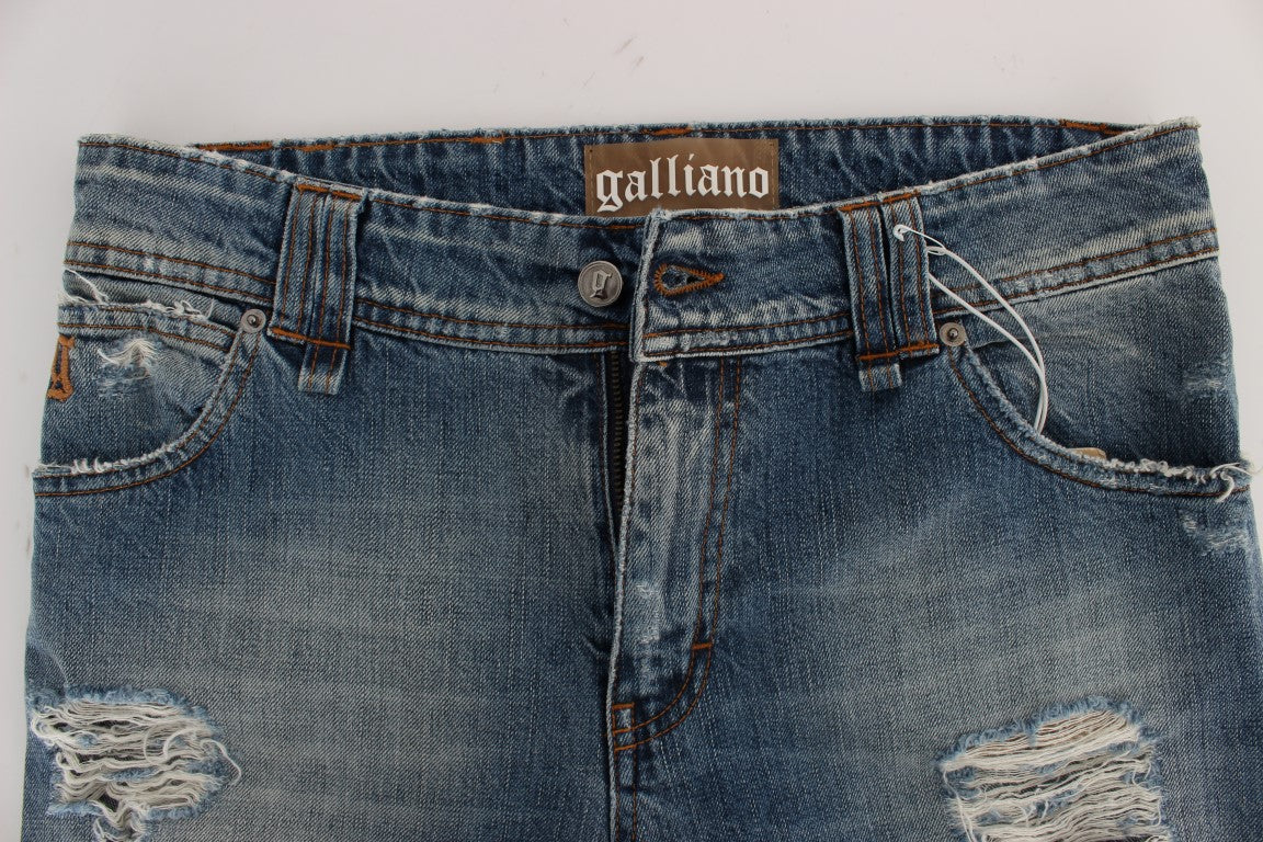 Blue wash denim jeans reflecting casual elegance and comfort