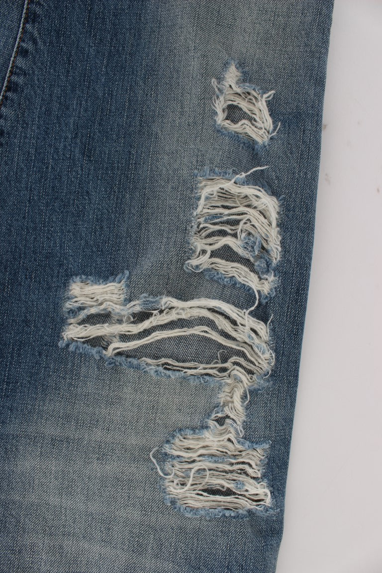 Italian-made 100% cotton jeans for a stylish and comfortable look