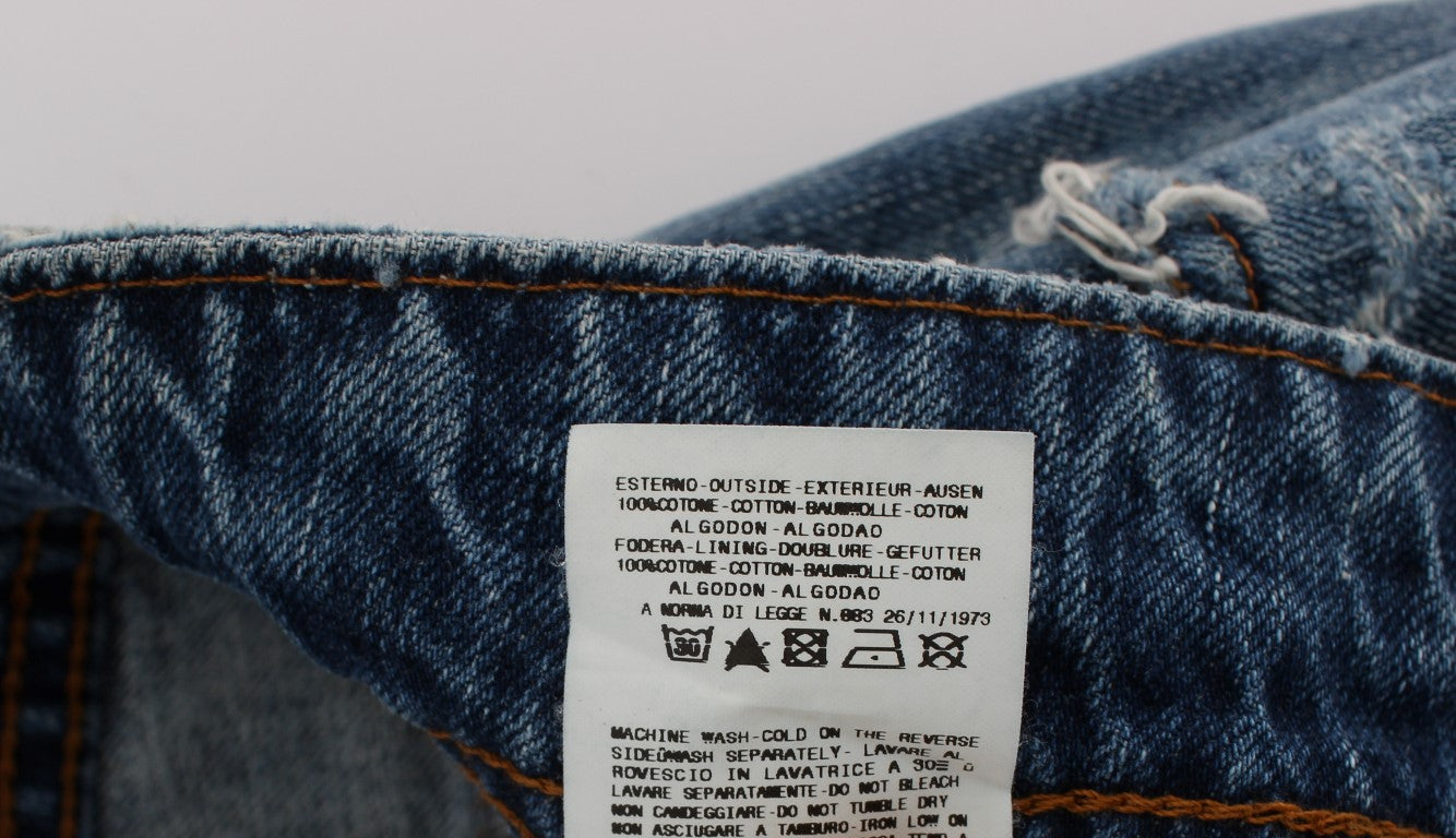 John Galliano Boyfriend Blue Wash Jeans combining fashion and comfort