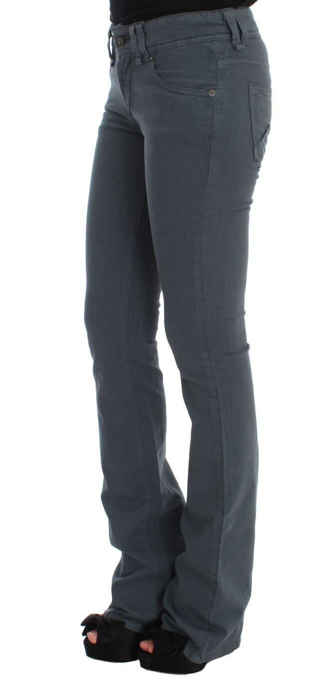Italian-crafted Slim Fit Bootcut Jeans that blend classic comfort with contemporary fashion
