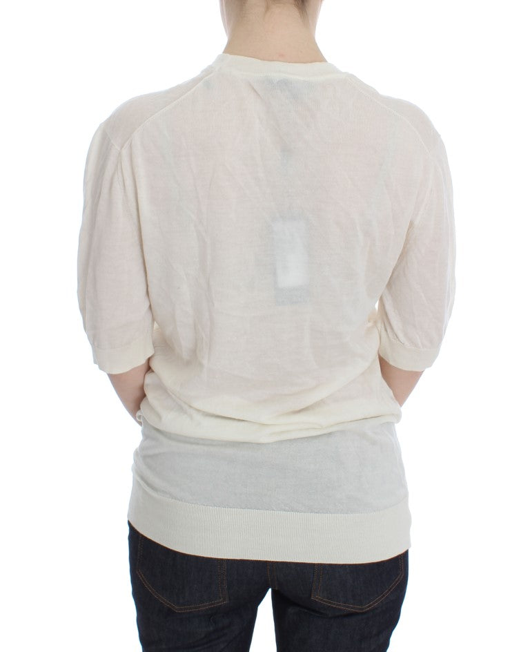 Elegant and simple Italian crafted cashmere sweater