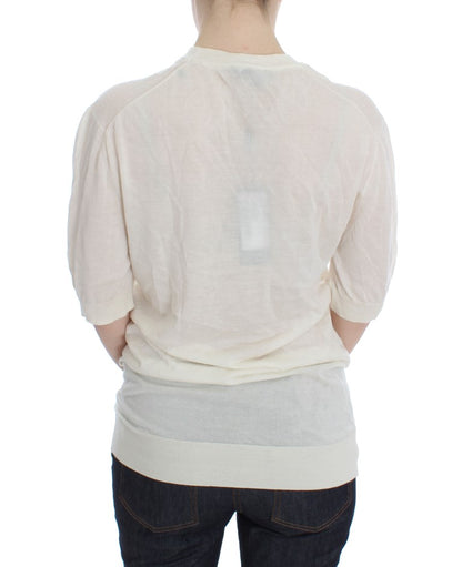 Elegant and simple Italian crafted cashmere sweater