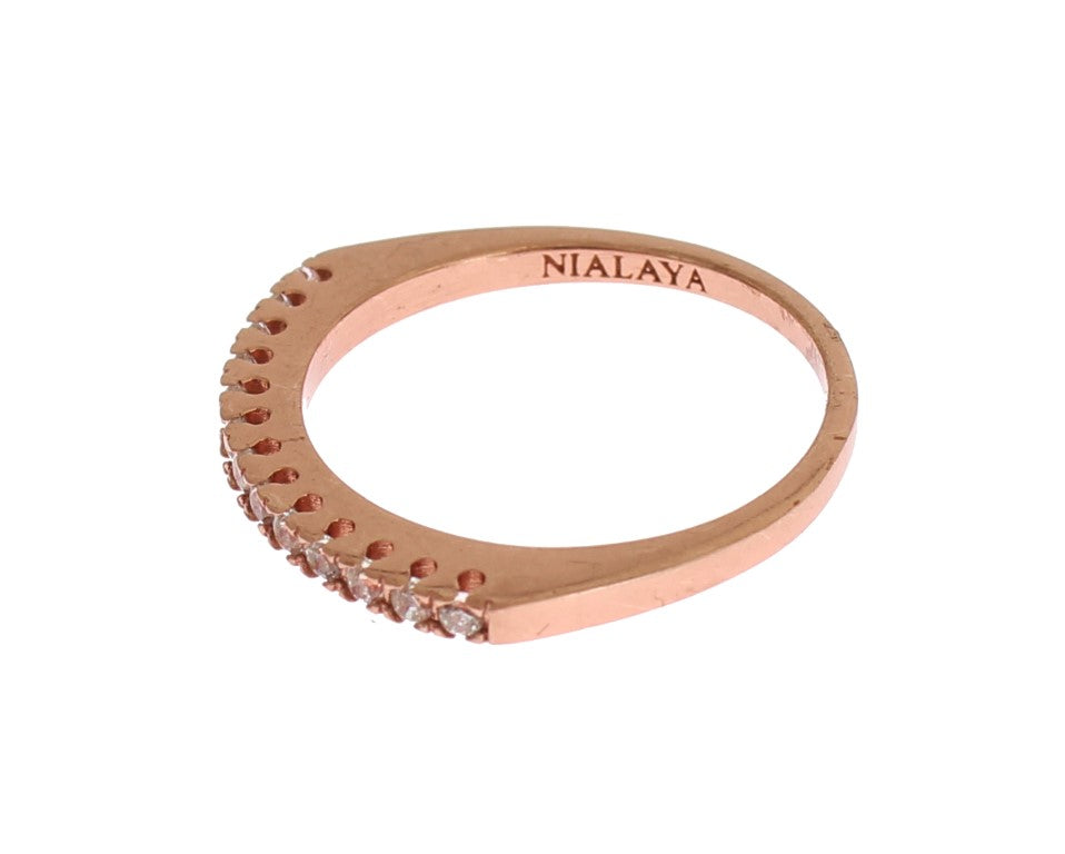 Eye-Catching 18K Gold-Plated Sterling Silver Ring by Nialaya