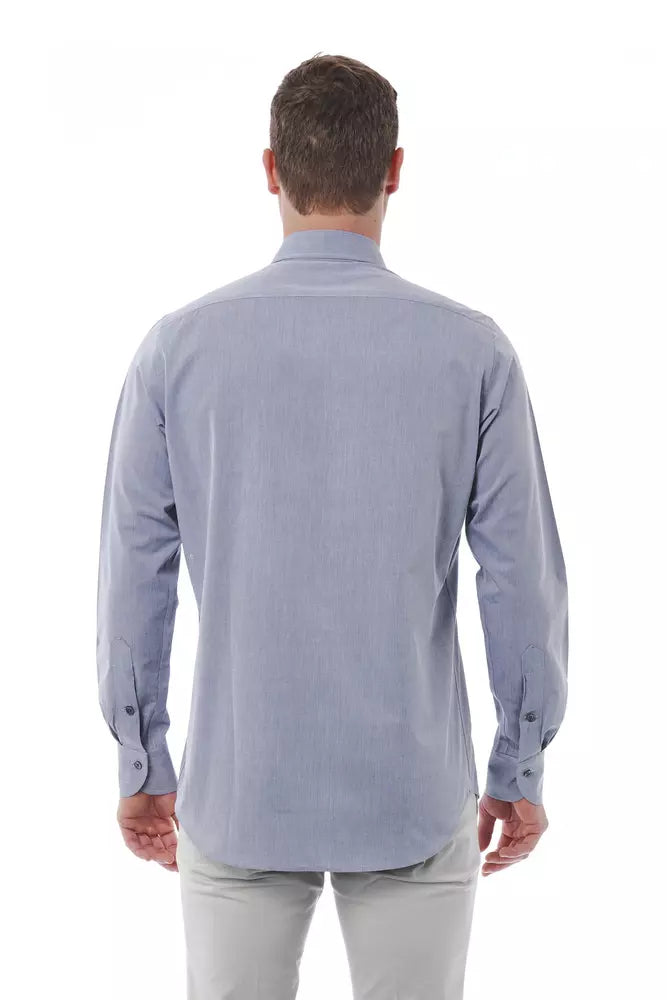 Bagutta shirt, perfect for an office day or a sophisticated night out in Gray Cotton