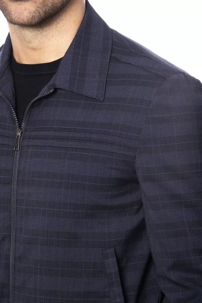Side view of the Verri Bomber Jacket showcasing its modern design