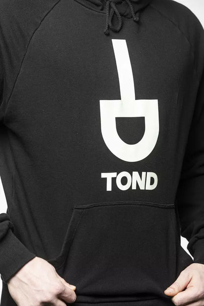 Bold and comfortable men's cotton sweater with attention-grabbing print